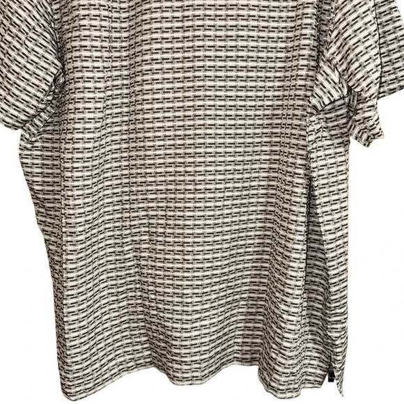 Tommy Bahama Geovanni Geo Silk Short Sleeve Button Down Shirt Size XXL - Picture 7 of 10